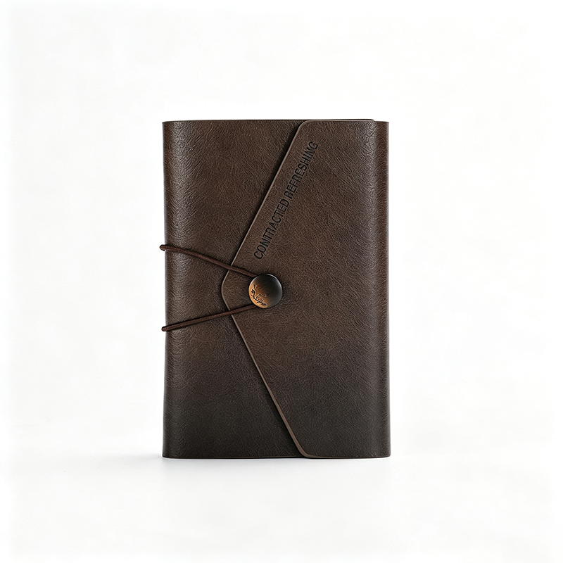 Retro Faux Leather Strap Journal