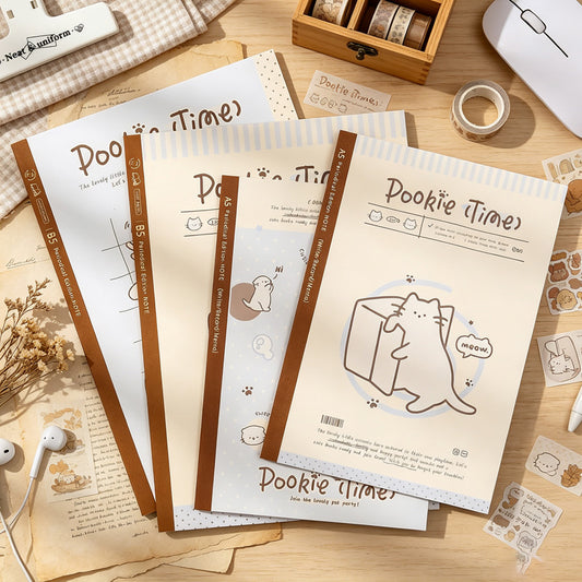Pookie Times Cute Cat Notebook Set