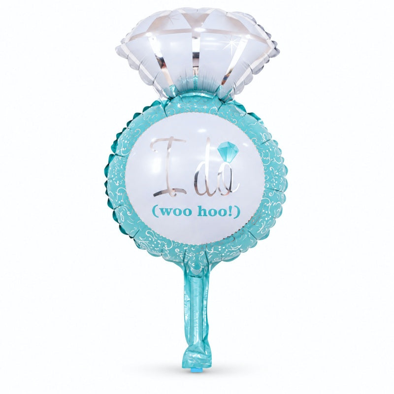 Diamond Ring Foil Balloon-50 Piece Pack