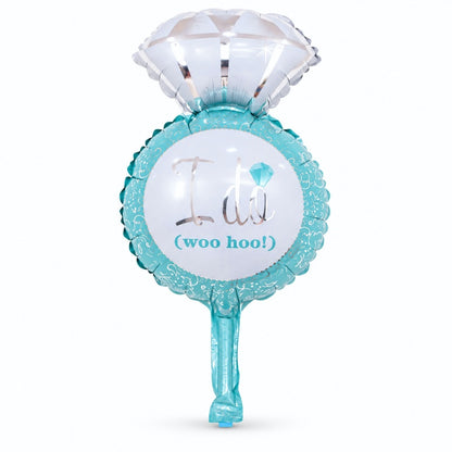 Diamond Ring Foil Balloon-50 Piece Pack