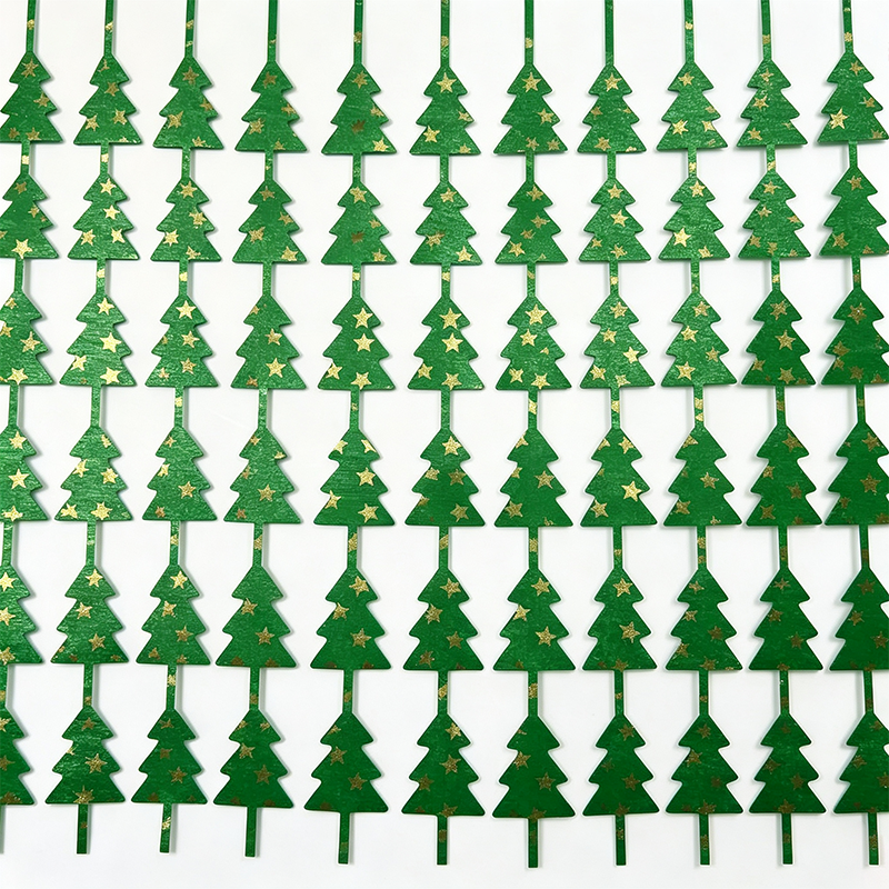 Christmas Hanging Swirl Decorations