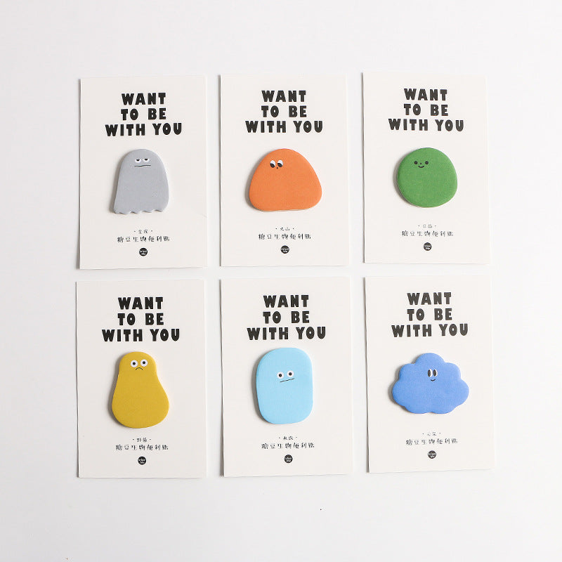 Wiggle Friends Character Sticky Notes