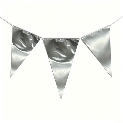 10 Meter Triangle Pennant Banner – 20 Flags