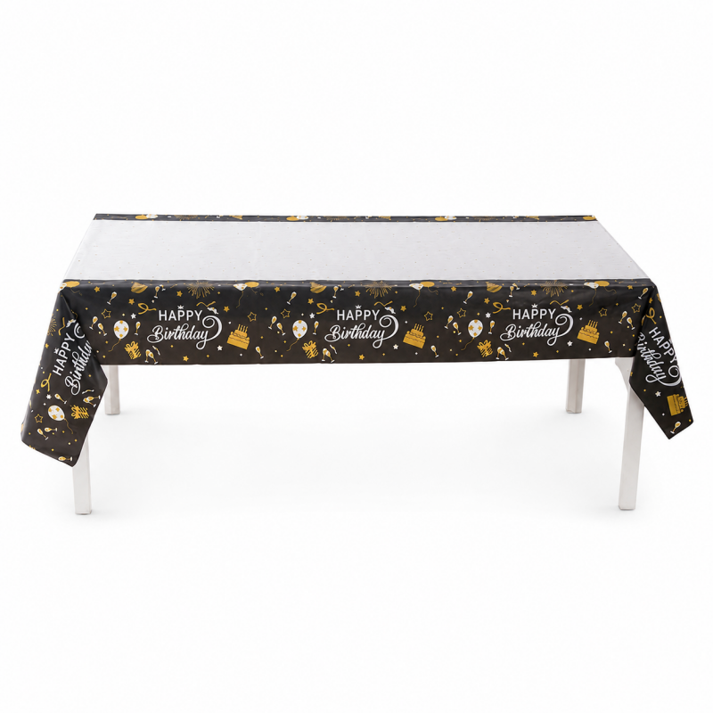 Gingham Rectangular Party Tablecloth