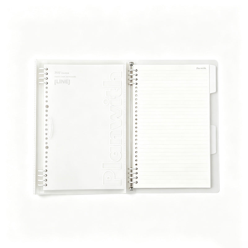 Pastel B5 Refillable Binder Notebook