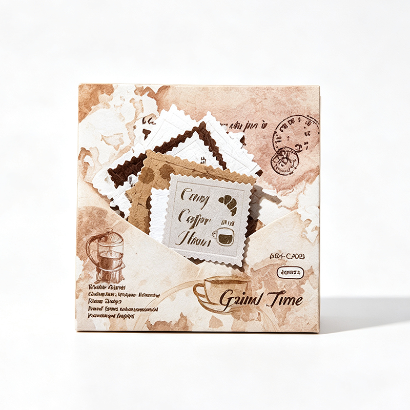 Vintage Floral Card Sticker Pack