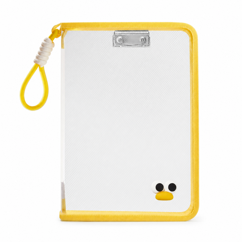 Pastel Transparent File Organizer Bag