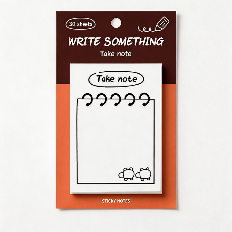 Schedule Tracker Sticky Notes Set