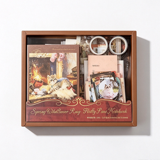 Storybook Collage Journaling Gift Box