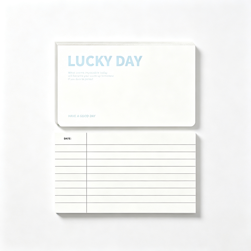 Lucky Day Flip Up Pocket Notebook