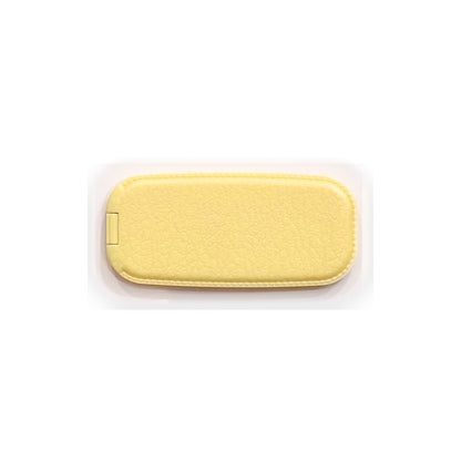 Leather-Texture Flip Mirror Phone Stand