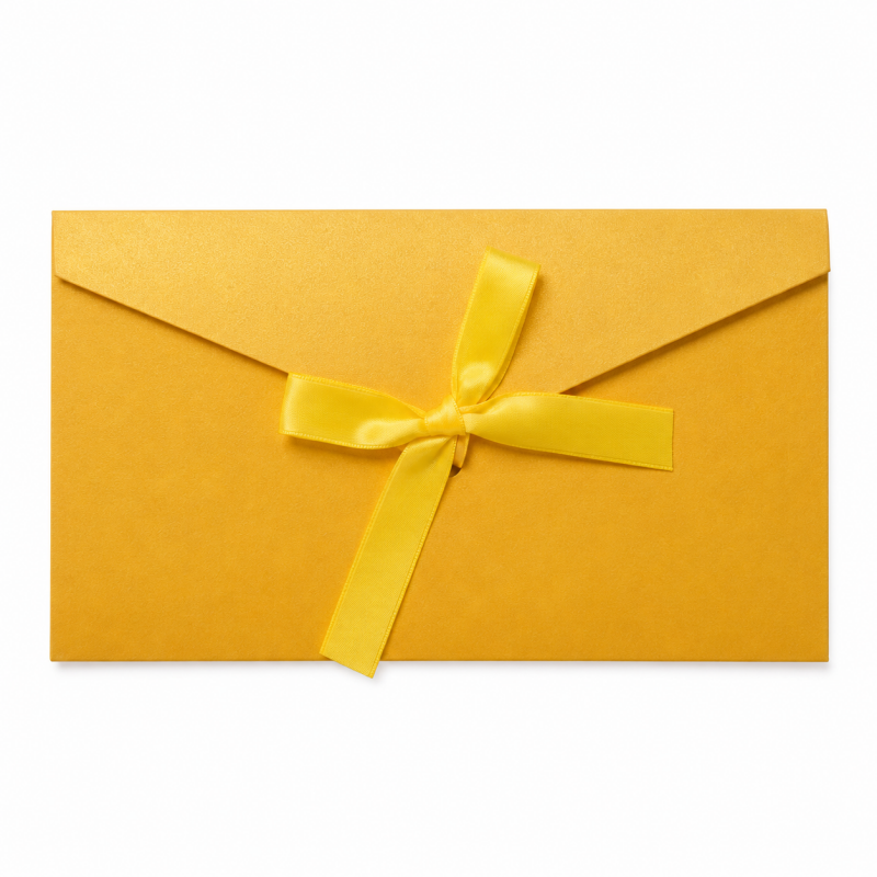 Ribbon Tie Long Envelope Set