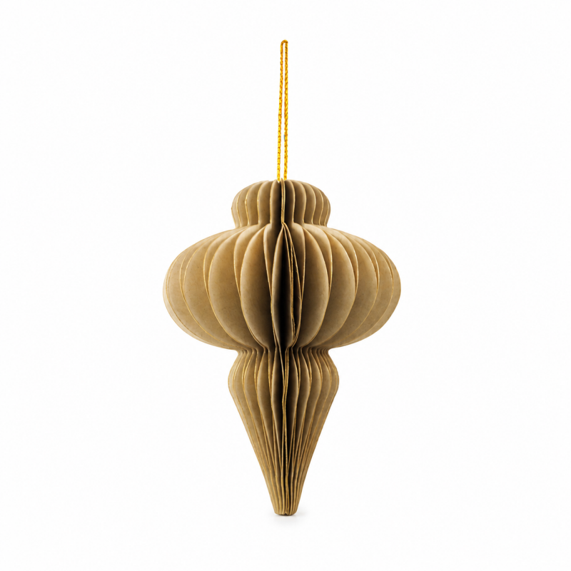 10 Honeycomb Christmas Ornament Collection