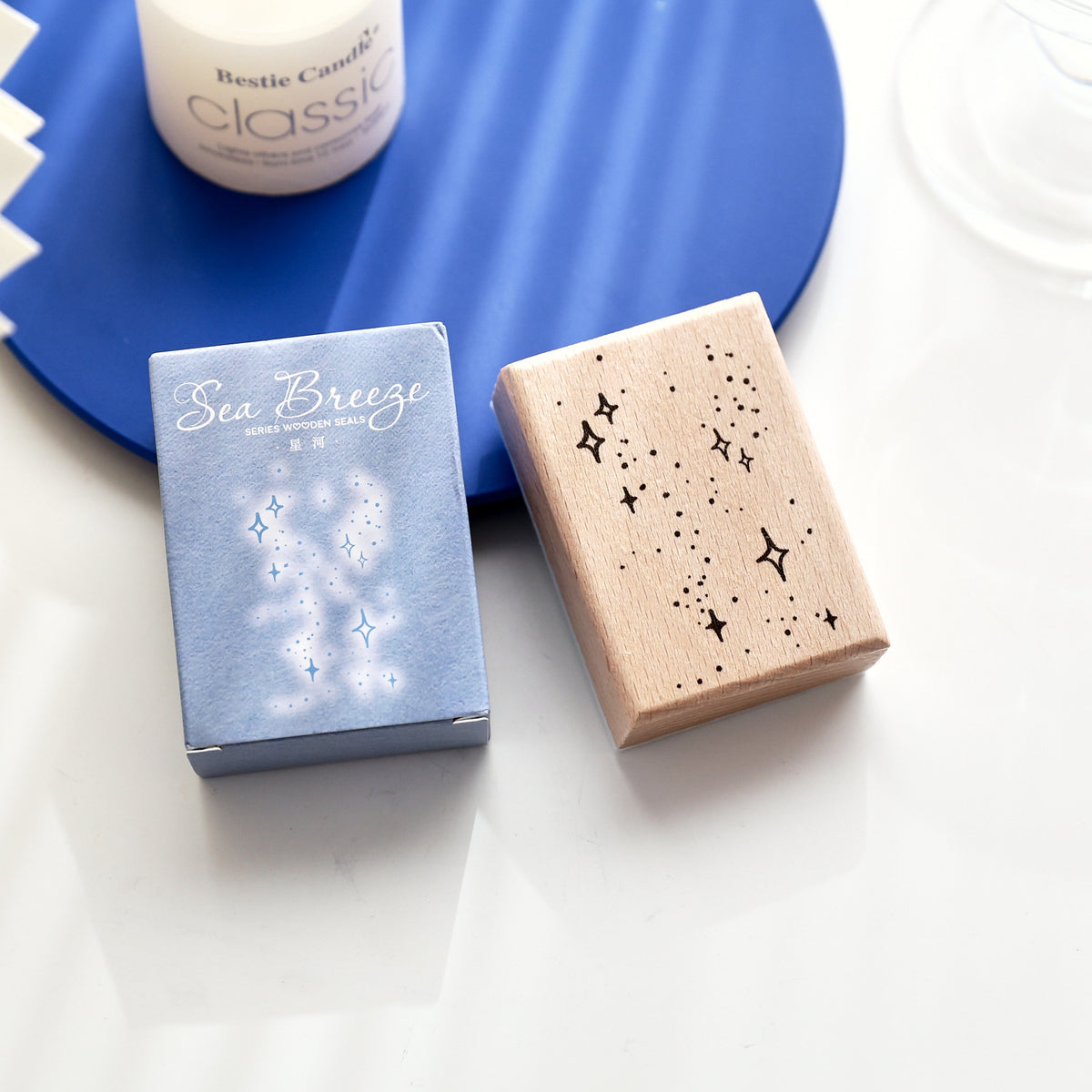 Sea Breeze Wooden Stamp Set
