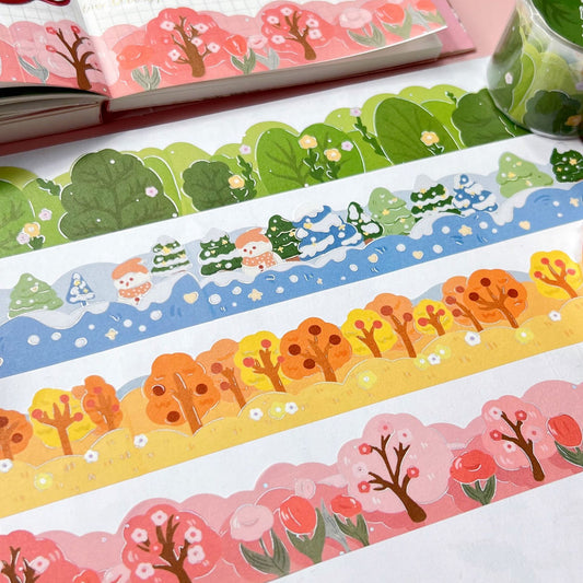 Four Seasons Scenic Washi Tape