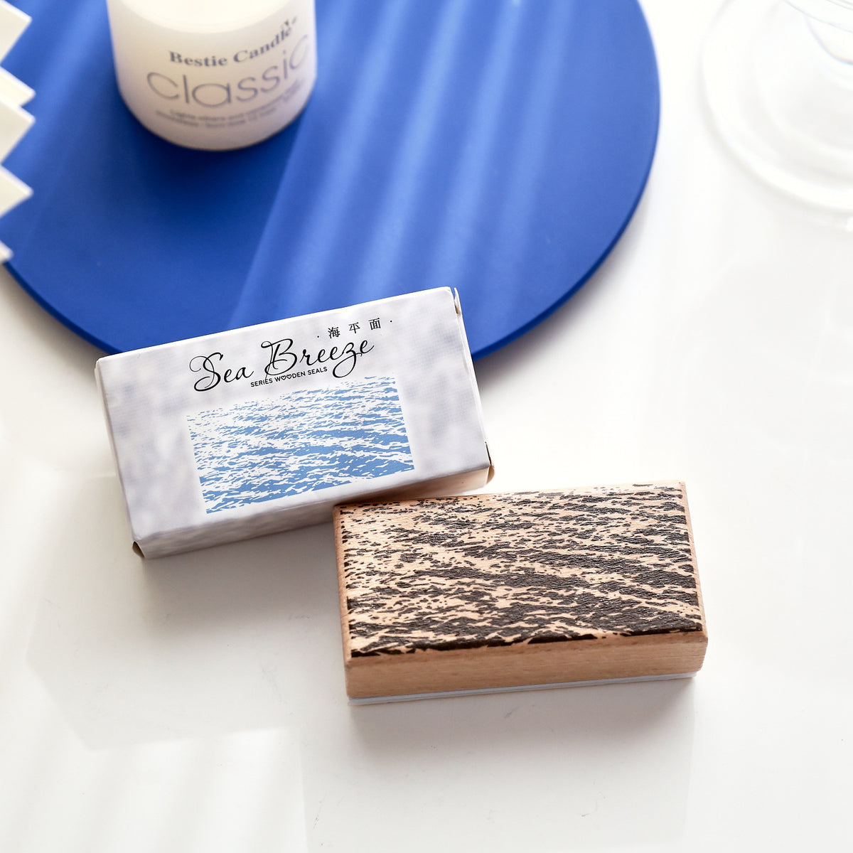 Sea Breeze Wooden Stamp Set