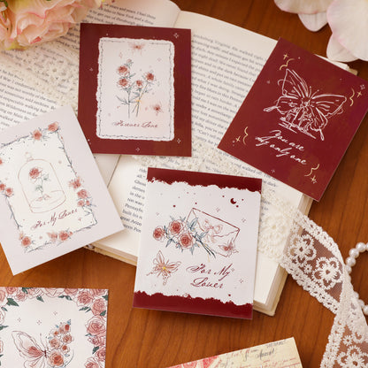 Romantic Rose Bouquet Cards