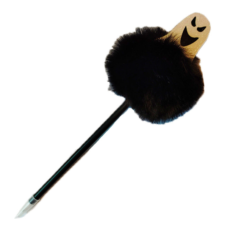 Fuzzy Halloween Topper Gel Pen