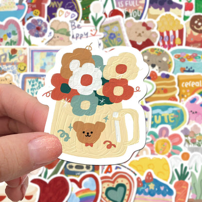 Sweet Doodle Die-Cut Stickers