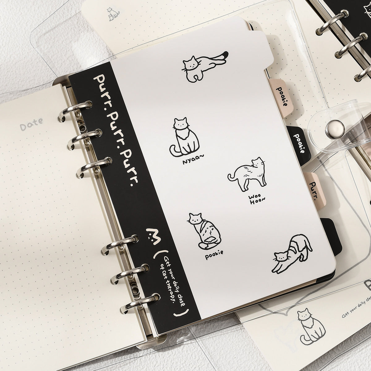 Cat Therapy Journal Notebook