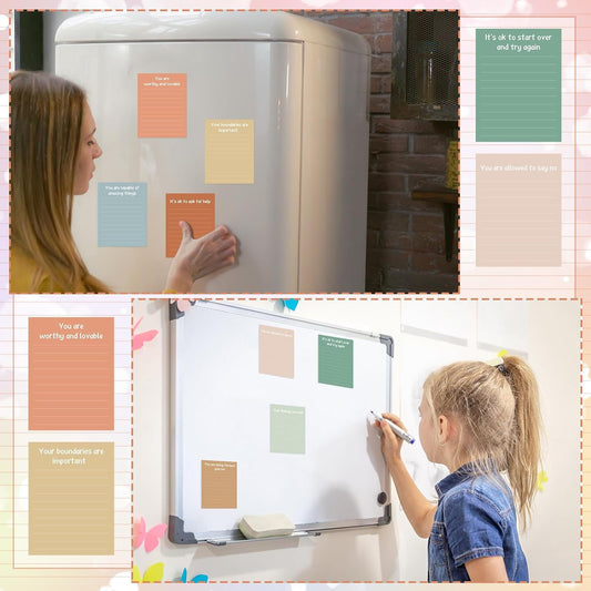 Mindful Color Block Sticky Notes