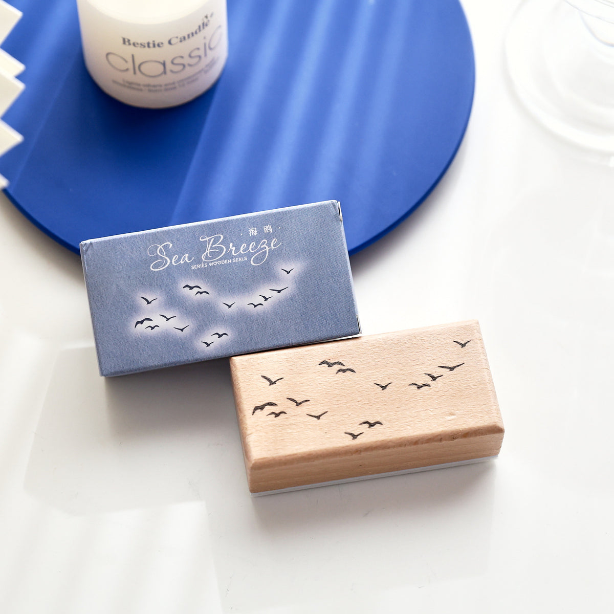 Sea Breeze Wooden Stamp Set