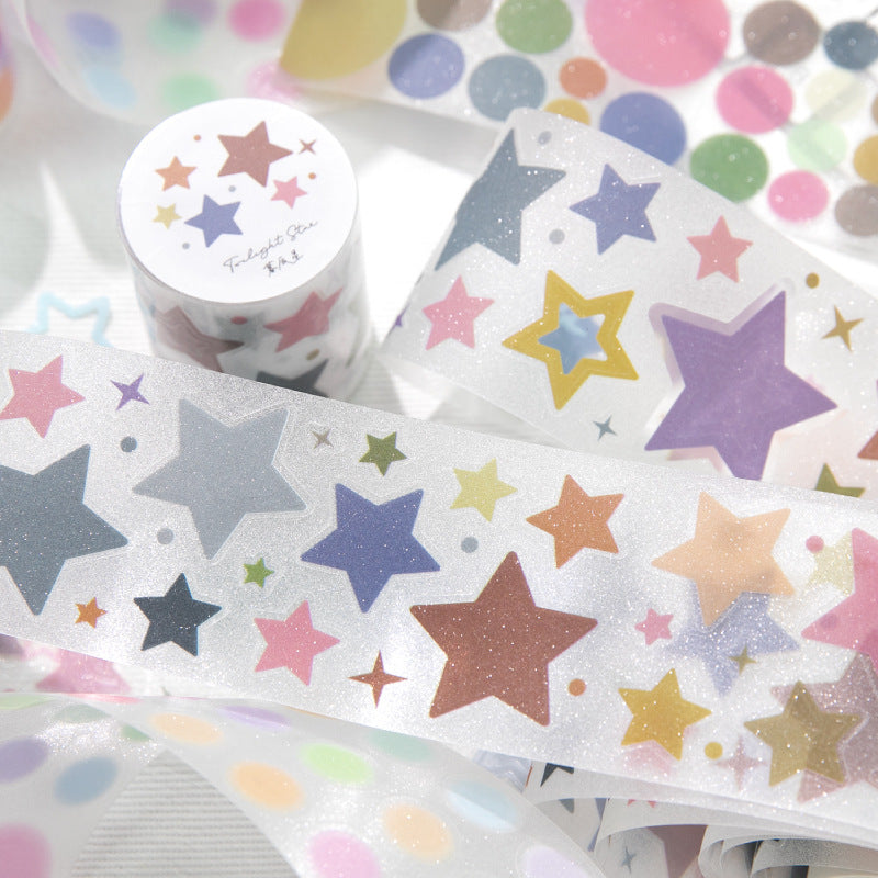 Twilight Star PET Glitter Tape