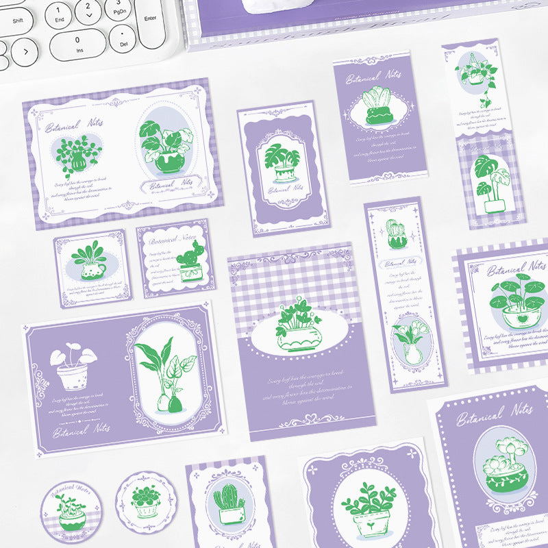 Botanical Vintage Paper Ephemera Pack