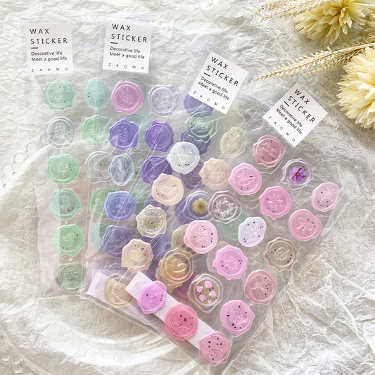 Candy Wax Seal Sticker Set Sticker Sheet