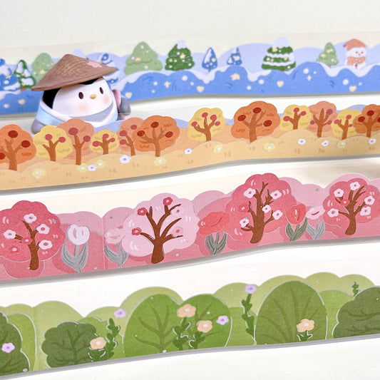 Four Seasons Scenic Washi Tape