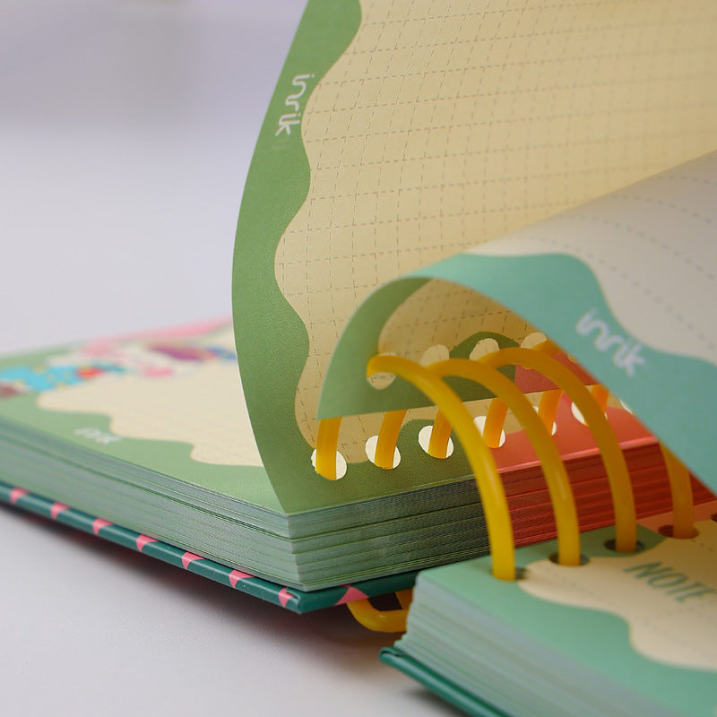 Cartoon Spiral Pocket Notebook