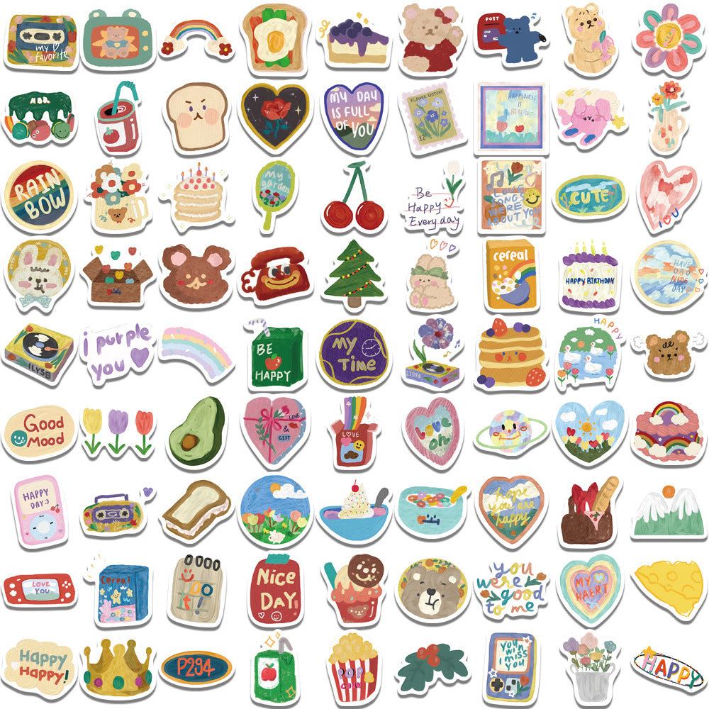 Sweet Doodle Die-Cut Stickers