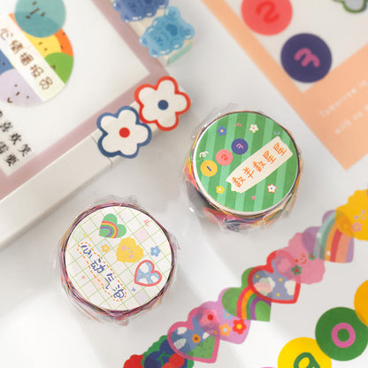 Soft Chirp Die-Cut Washi Tape Roll