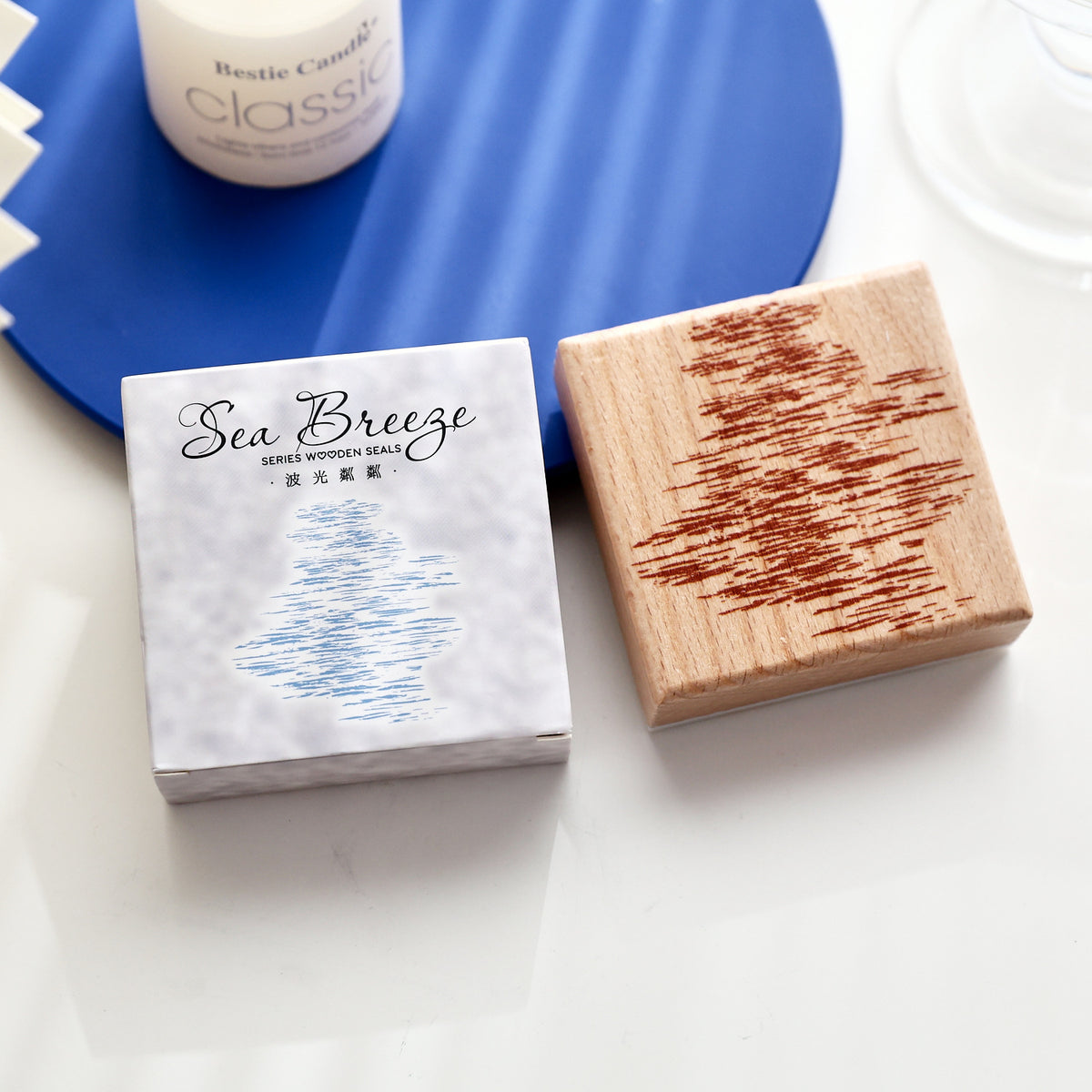 Sea Breeze Wooden Stamp Set