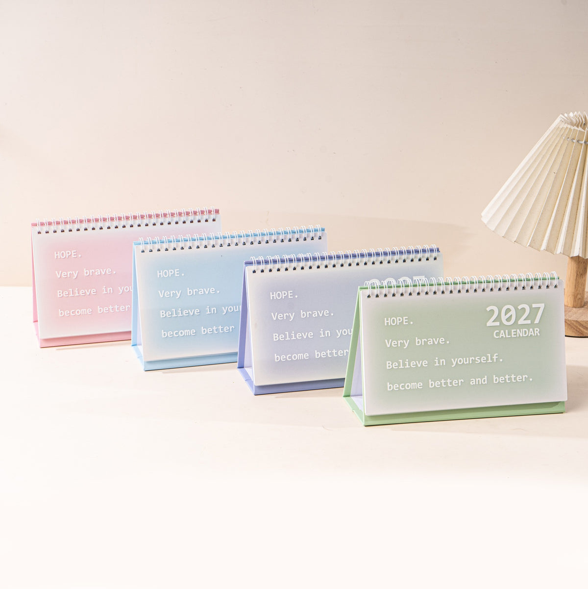 2027 Motivational Desk Calendar