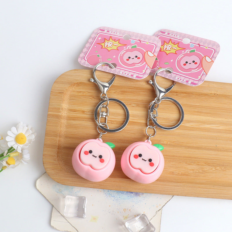 Mini Apple Squeeze Keychain