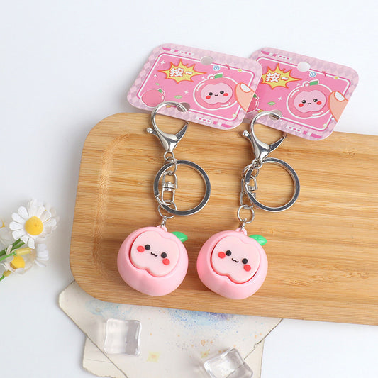 Mini Apple Squeeze Keychain