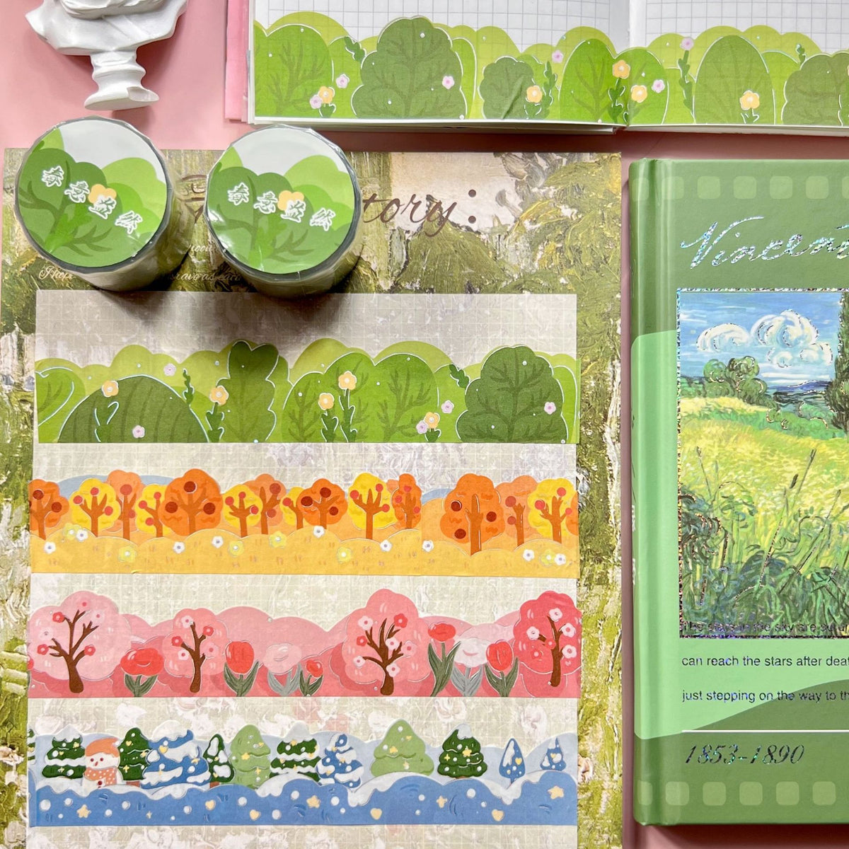 Four Seasons Scenic Washi Tape