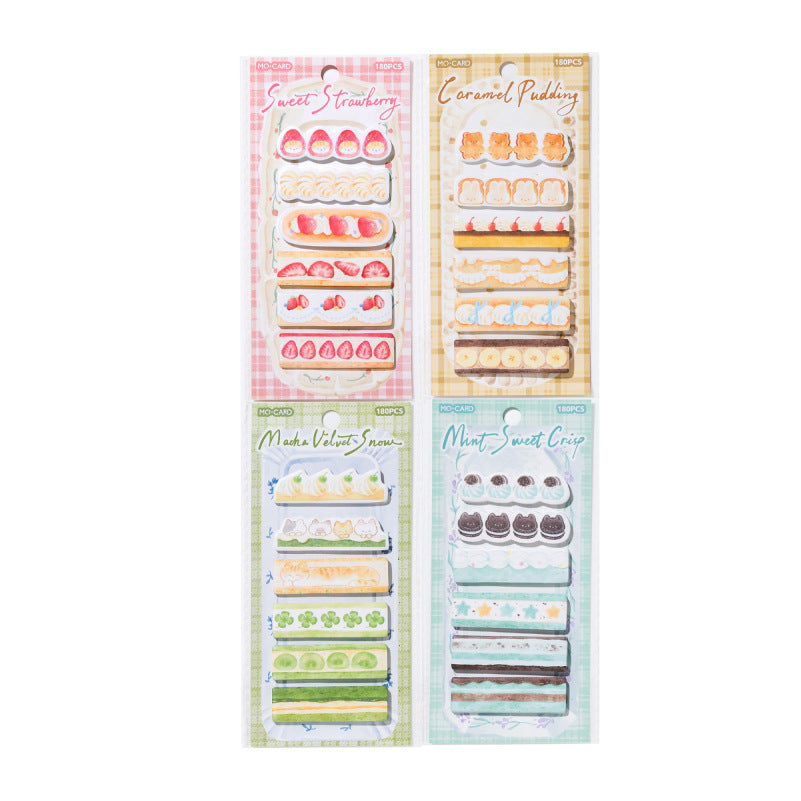 Patisserie Die-Cut Sticky Index Tabs