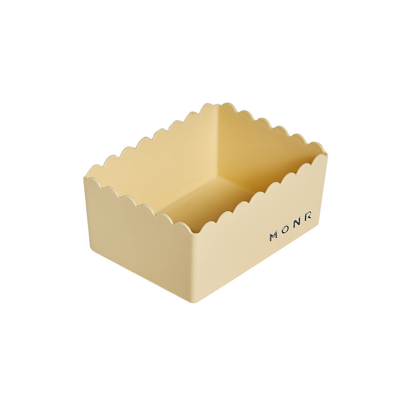 Scalloped Open Storage Tray