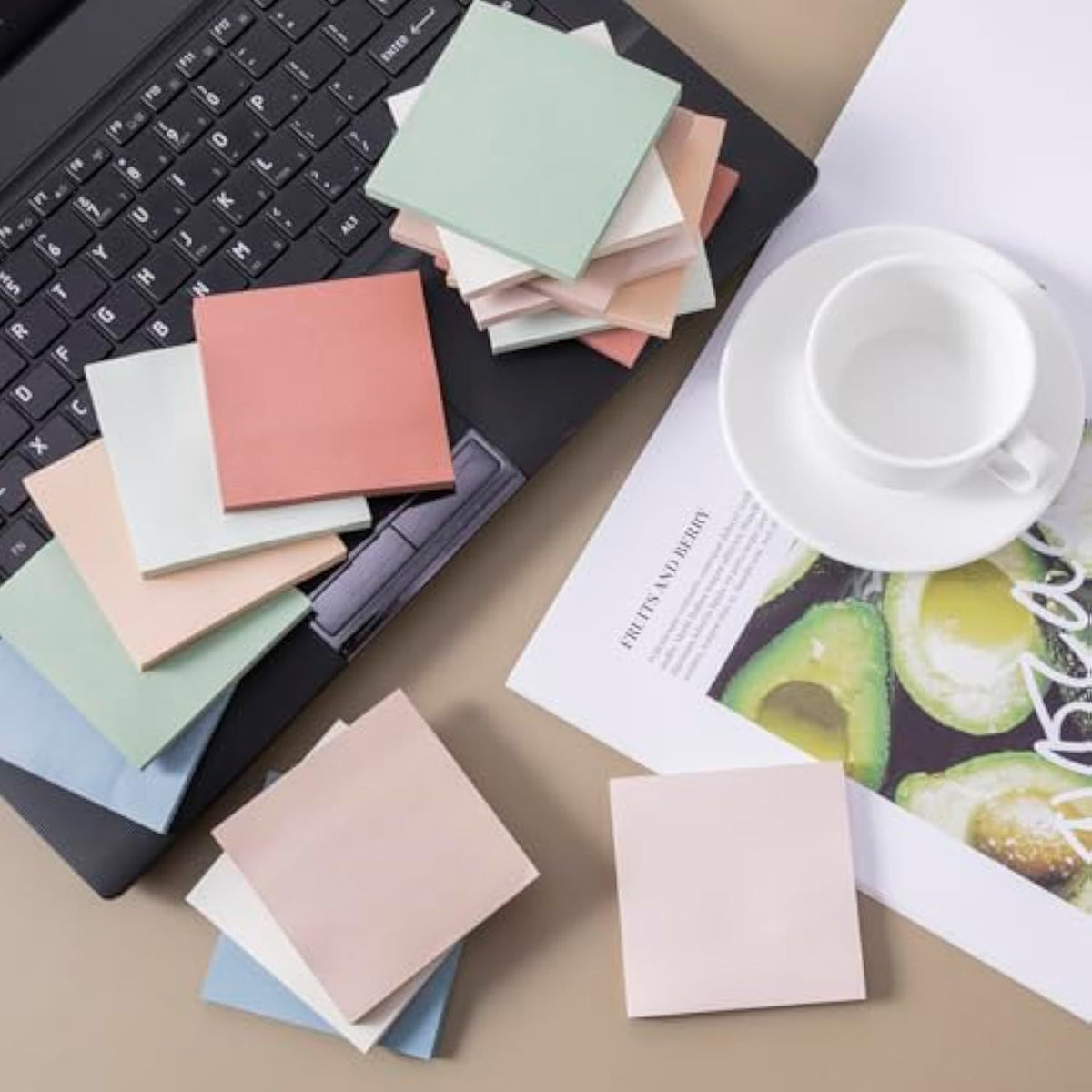 Morandi Palette Sticky Notes Set