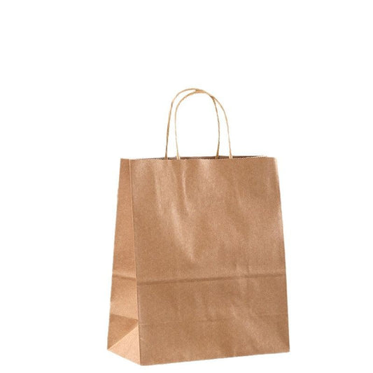 10 Custom Kraft Paper Shopping Bag