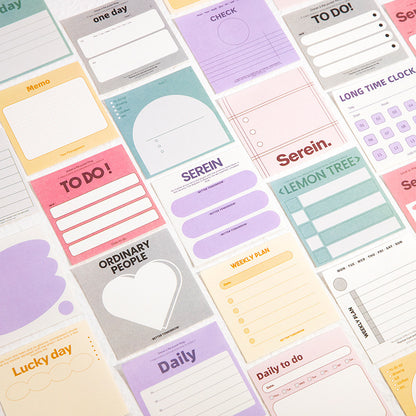 Square Planner Memo Pad