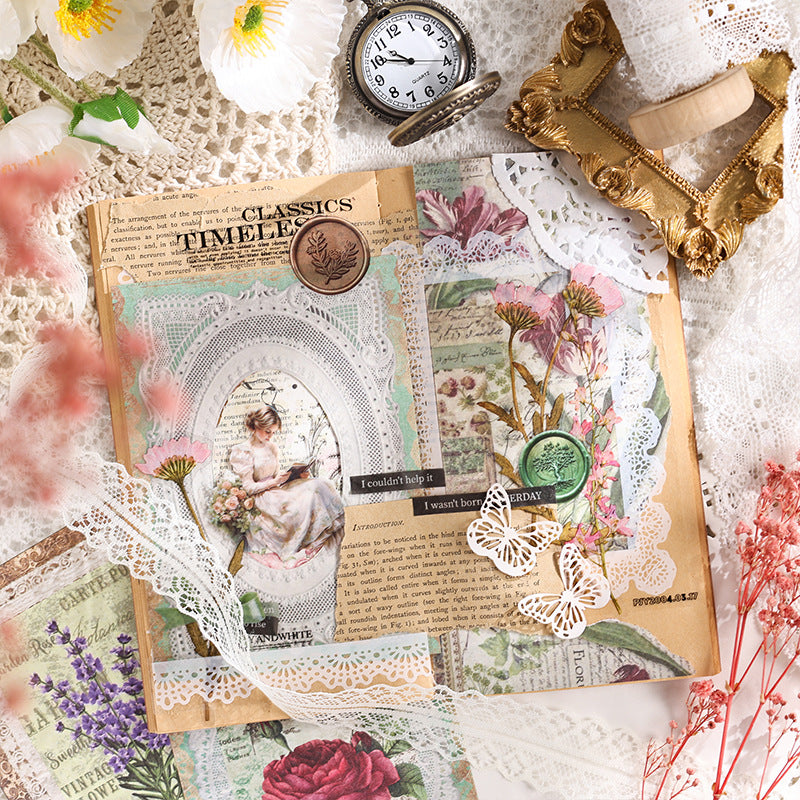 Old Feelings Retro Lace Material Pack