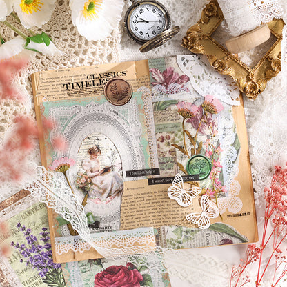 Old Feelings Retro Lace Material Pack
