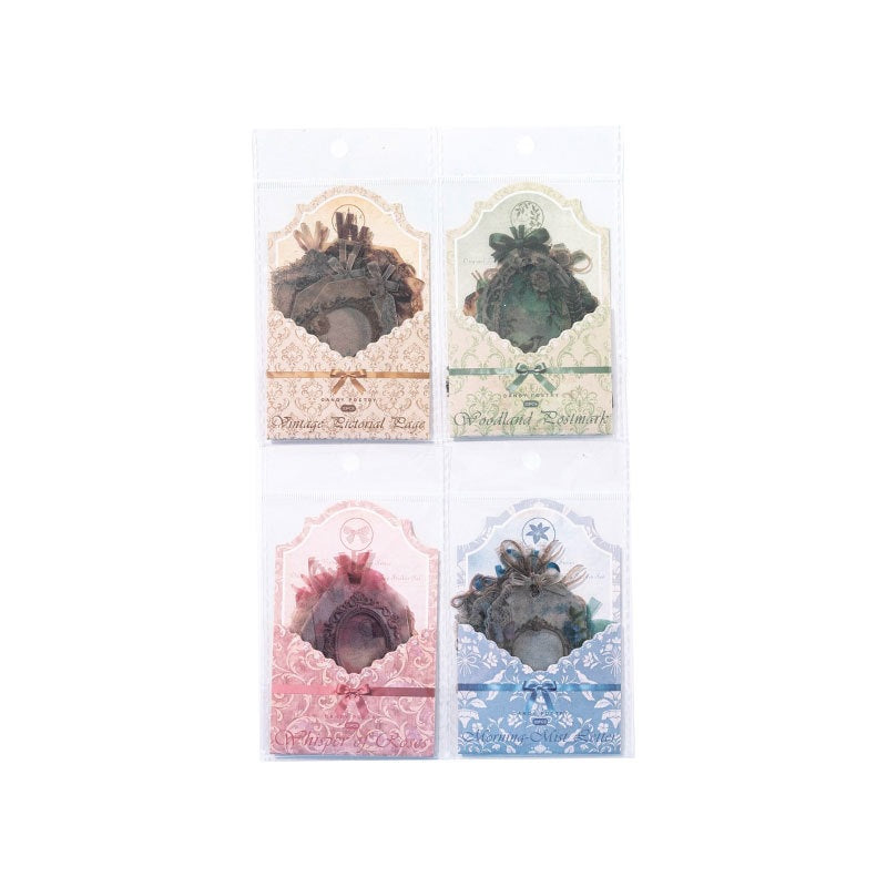 Translucent Glassine Tag Stickers for Layered Journal Collage