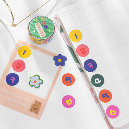 Soft Chirp Die-Cut Washi Tape Roll