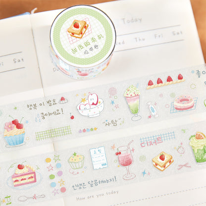 Sweet Formula Glitter Die-Cut Tape Roll