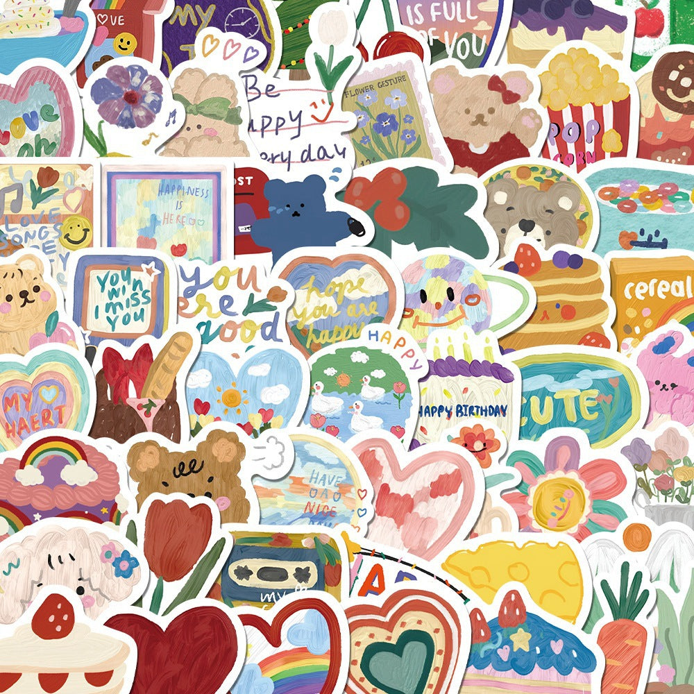 Sweet Doodle Die-Cut Stickers