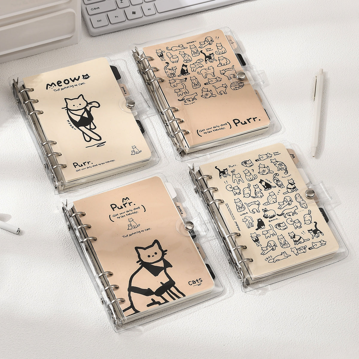 Cat Therapy Journal Notebook